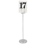 P344 Stainless Steel Table Number Stand 305mm