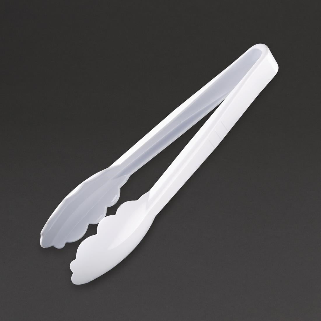 P941 Vogue White Tongs 9"