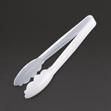 P941 Vogue White Tongs 9"
