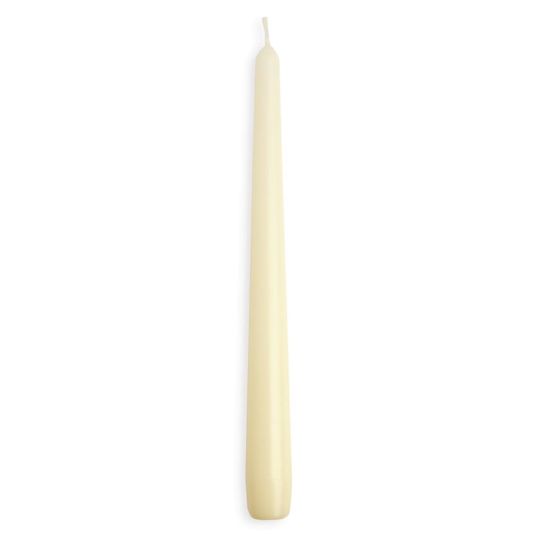 P962 Tapered Ivory 10inch Candles (Pack of 100)