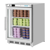 PC008 Polar C-Series Undercounter Display Freezer - Stainless Steel