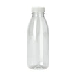 PET Bottle with Tamper Evident Lid - 500ml - 140/ctn - clear - BioPak commercial catering consumable