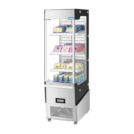 PG006 Polar G-Series Slimline Multideck Display Fridge with Door