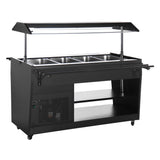 PG007 Polar G-Series Refrigerated Buffet Bar in Black