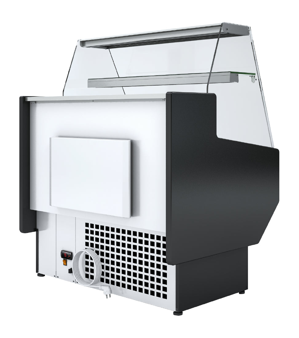 Polar G-Series Straight Glass Serve Over Counter Fridge 1m