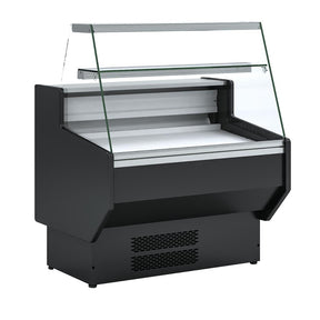 Polar G-Series Straight Glass Serve Over Counter Fridge 1m