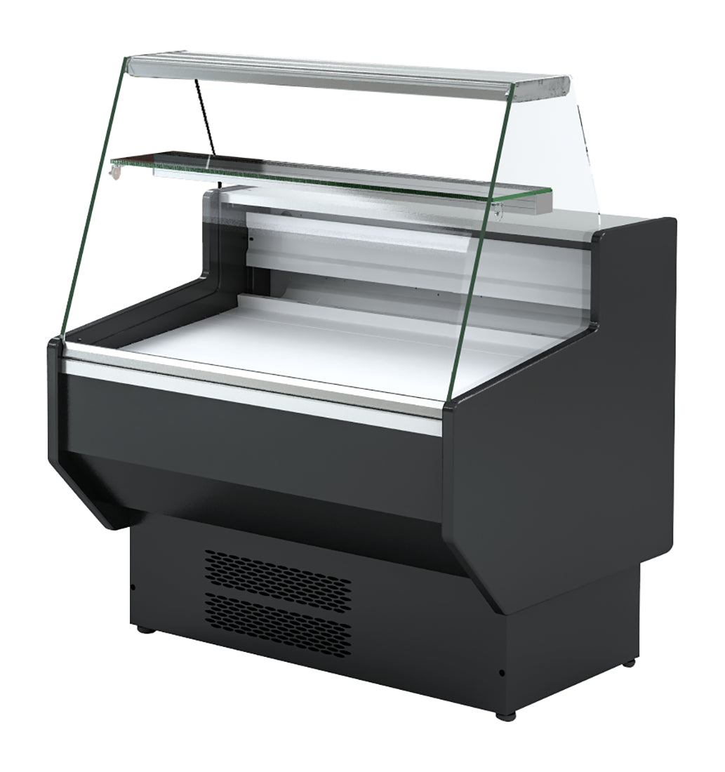 Polar G-Series Straight Glass Serve Over Counter Fridge 1m