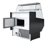 Polar G-Series Straight Glass Serve Over Counter Fridge 1m