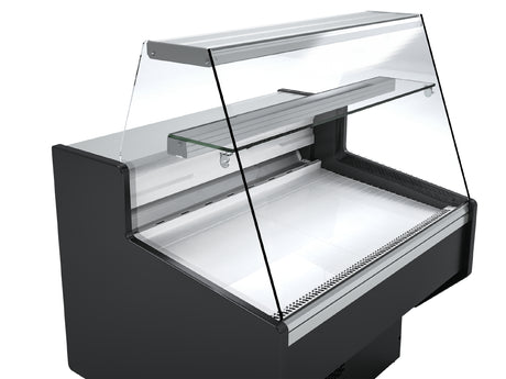 Polar G-Series Straight Glass Serve Over Counter Fridge 1m