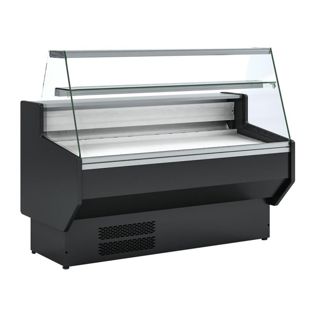 Polar G-Series Straight Glass Serve Over Counter Fridge 1.5m