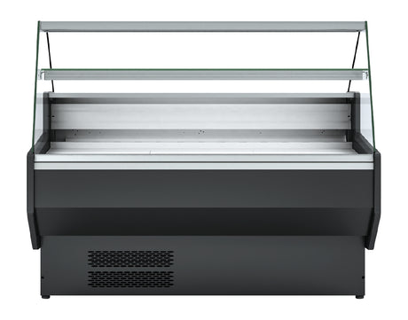 Polar G-Series Straight Glass Serve Over Counter Fridge 1.5m