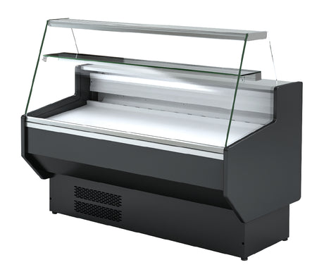 Polar G-Series Straight Glass Serve Over Counter Fridge 1.5m