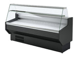 Polar G-Series Straight Glass Serve Over Counter Fridge 2m