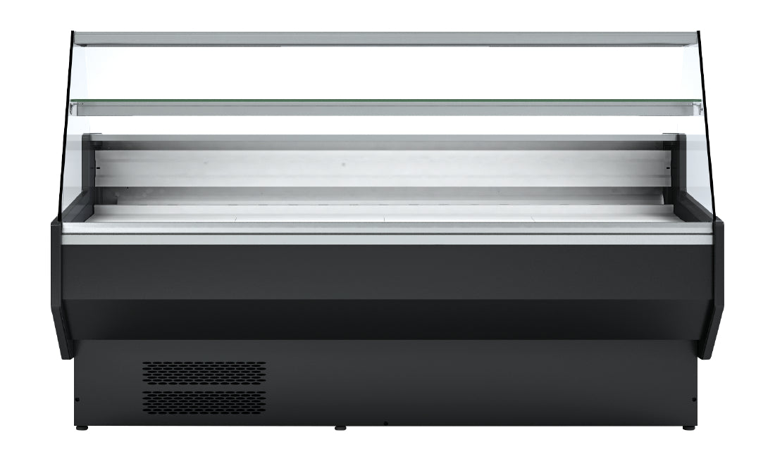 Polar G-Series Straight Glass Serve Over Counter Fridge 2m