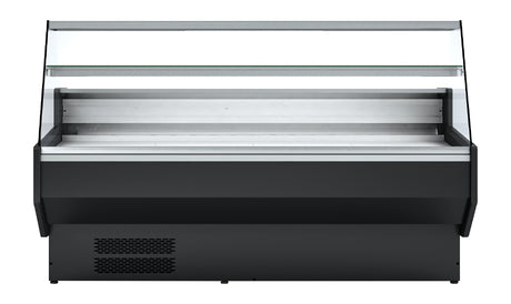 Polar G-Series Straight Glass Serve Over Counter Fridge 2m