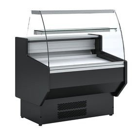 Polar G-Series Curved Glass Serve Over Counter Fridge 1m