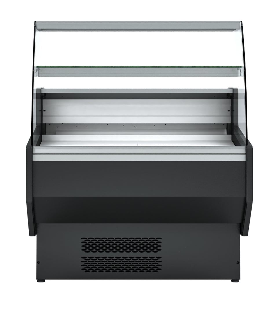 Polar G-Series Curved Glass Serve Over Counter Fridge 1m