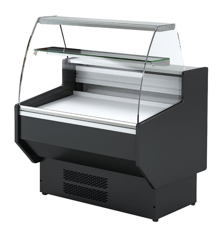Polar G-Series Curved Glass Serve Over Counter Fridge 1m