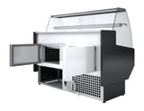 Polar G-Series Curved Glass Serve Over Counter Fridge 1.5m