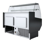 Polar G-Series Curved Glass Serve Over Counter Fridge 1.5m
