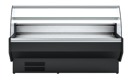 Polar G-Series Curved Glass Serve Over Counter Fridge 2m