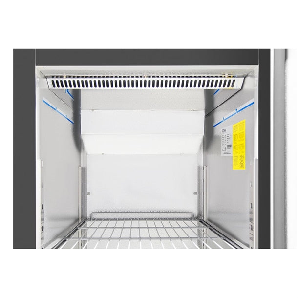 PG020 Polar G-Series Upright Fridge Black 537Ltr