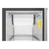 PG020 Polar G-Series Upright Fridge Black 537Ltr