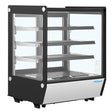 Polar G-Series Square Glass Countertop Display Fridge 145Ltr