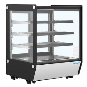 Polar G-Series Square Glass Countertop Display Fridge 145Ltr
