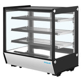 Polar G-Series Square Glass Countertop Display Fridge 185Ltr