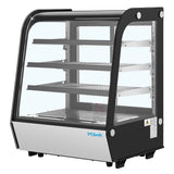 Polar G-Series Rounded Glass Countertop Display Fridge 145Ltr