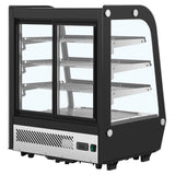 Polar G-Series Rounded Glass Countertop Display Fridge 145Ltr