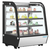 Polar G-Series Rounded Glass Countertop Display Fridge 145Ltr