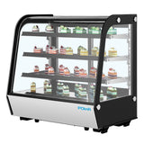 Polar G-Series Rounded Glass Countertop Display Fridge 185Ltr