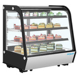 Polar G-Series Rounded Glass Countertop Display Fridge 185Ltr