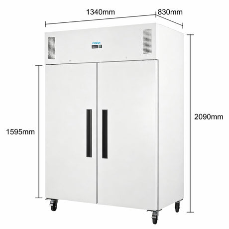Polar G-Series Upright Double Door Fridge 1152Ltr