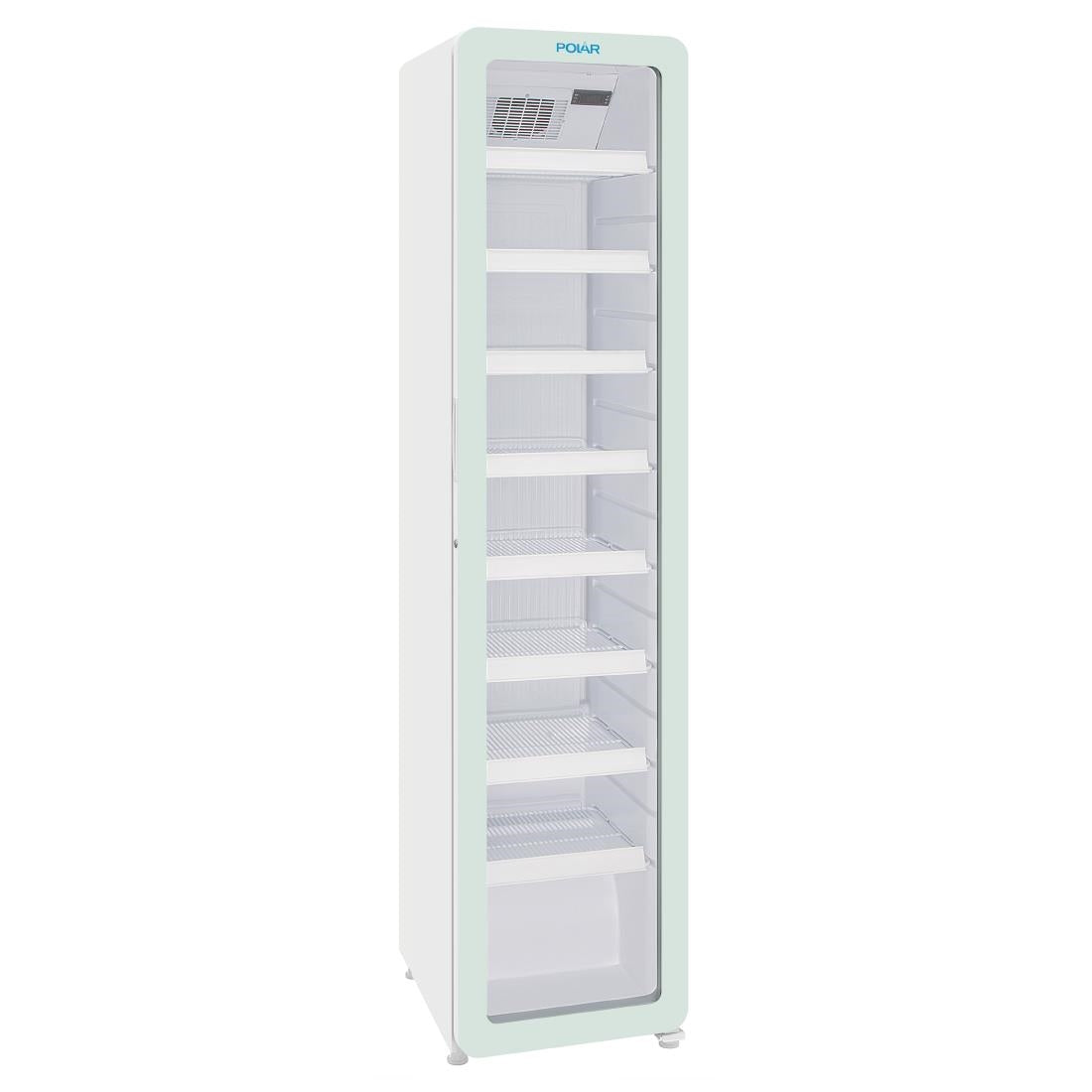 Polar G-Series Slimline Display Fridge White