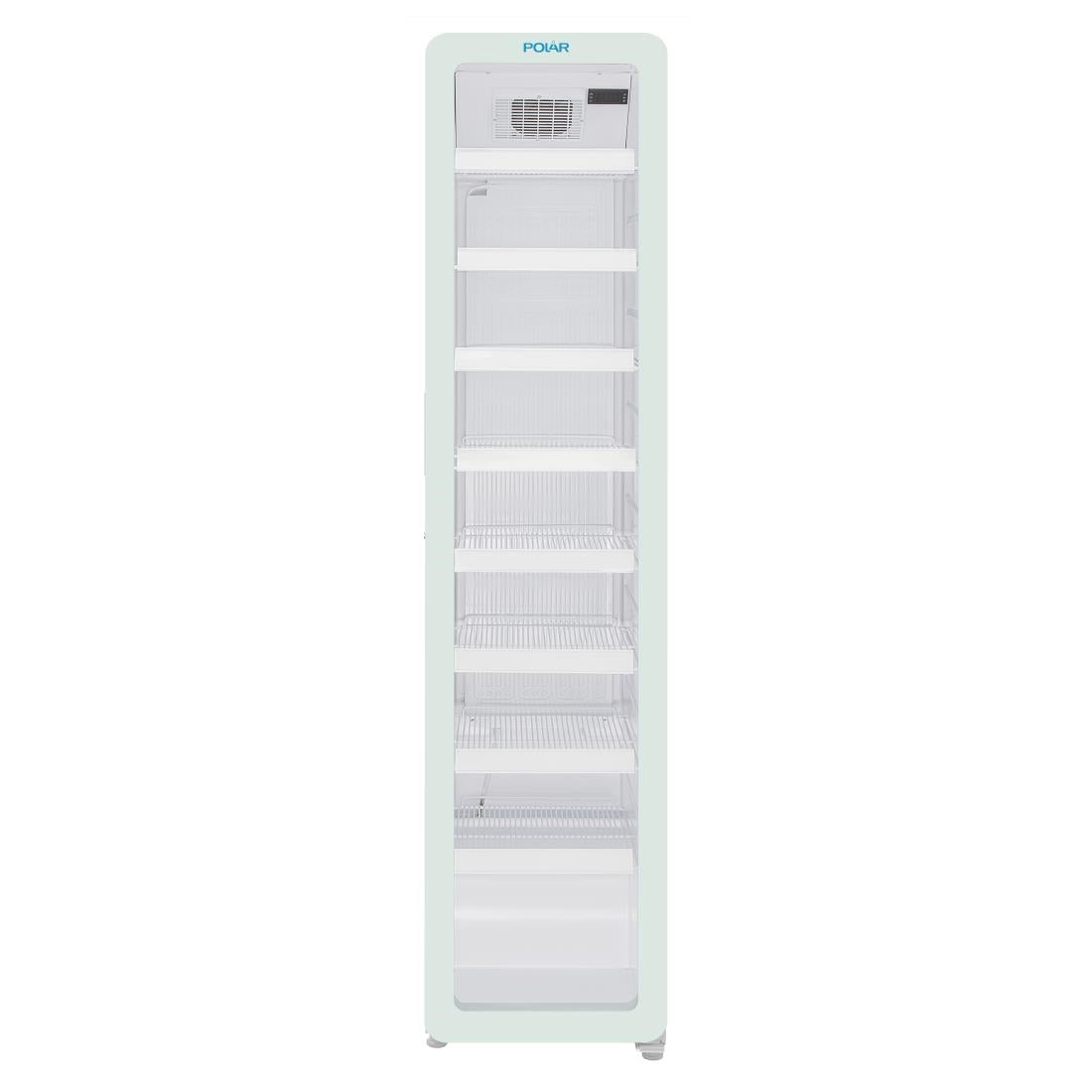 Polar G-Series Slimline Display Fridge White