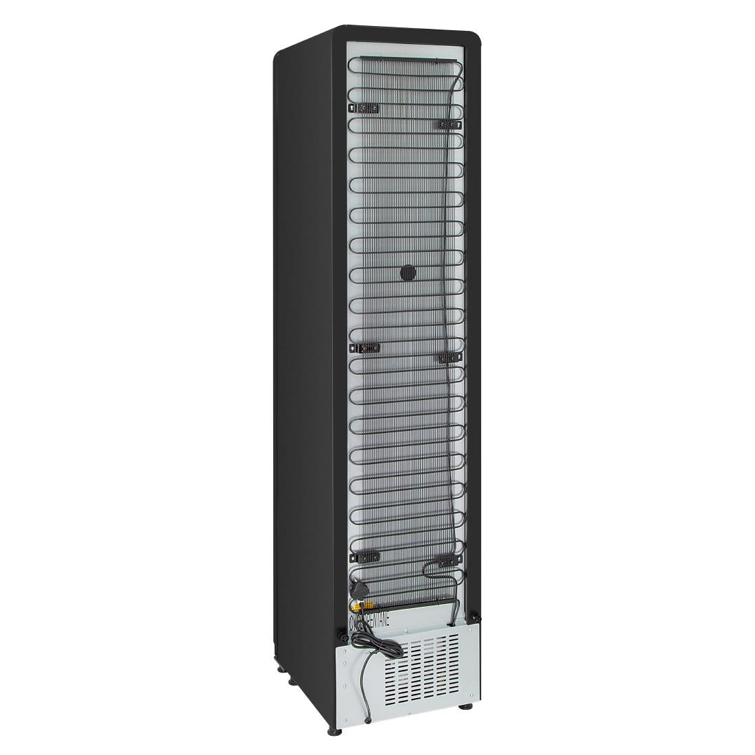 Polar G-Series Slimline Display Fridge Black