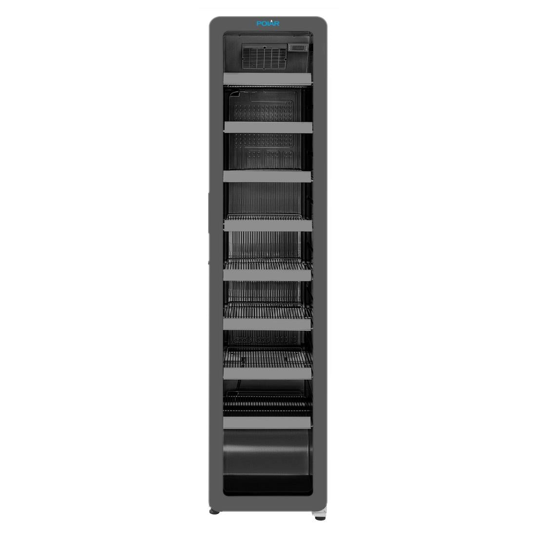 Polar G-Series Slimline Display Fridge Black