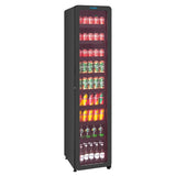 Polar G-Series Slimline Display Fridge Black