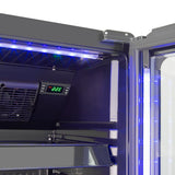 Polar G-Series Slimline Display Fridge Black