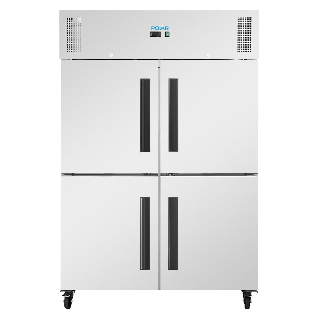 Polar G-Series Upright Double Stable Door Gastro Fridge 1200Ltr