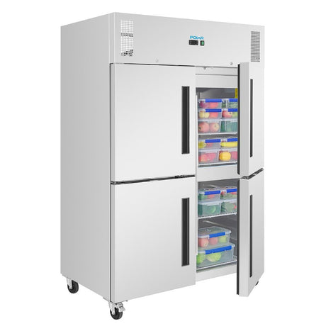 Polar G-Series Upright Double Stable Door Gastro Fridge 1200Ltr