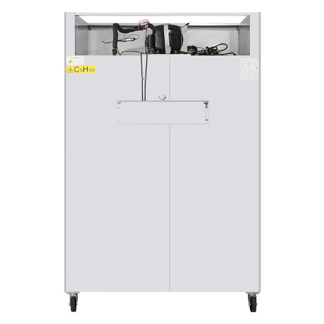 PG595 Polar G-Series Double Door Upright Freezer - 1200Ltr