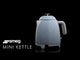 Cream Black Smeg 50's Style Kettles KLF05CRUK