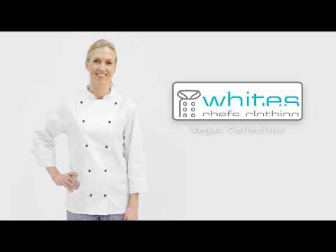 DL710-L Whites Chicago Unisex Chefs Jacket Long Sleeve L-2
