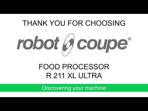 Robot Coupe Food Processor with Veg Prep Attachment R211XL Ultra