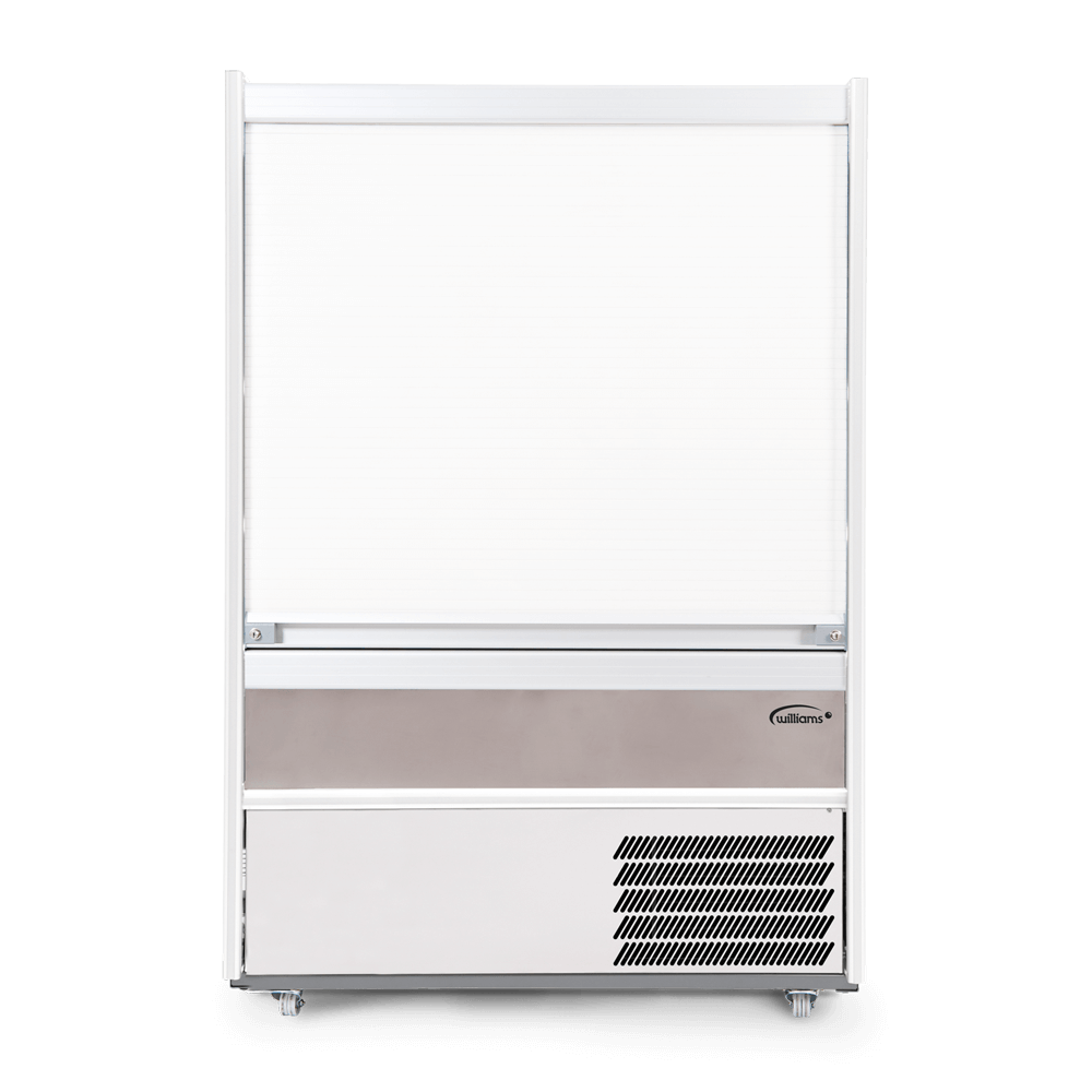 DP477 Williams Slimline Gem R Series Multideck White with Security Shutter Width 1250mm R125-WCS