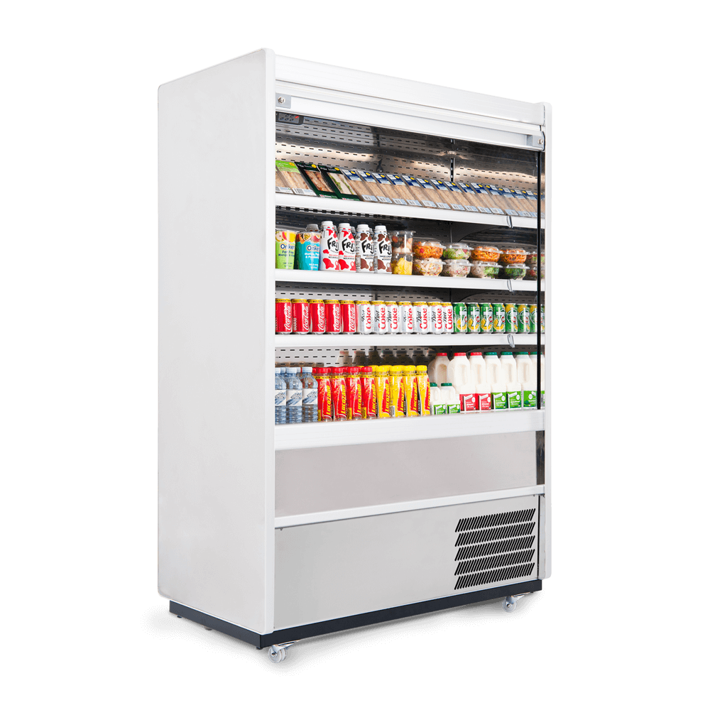 DP477 Williams Slimline Gem R Series Multideck White with Security Shutter Width 1250mm R125-WCS